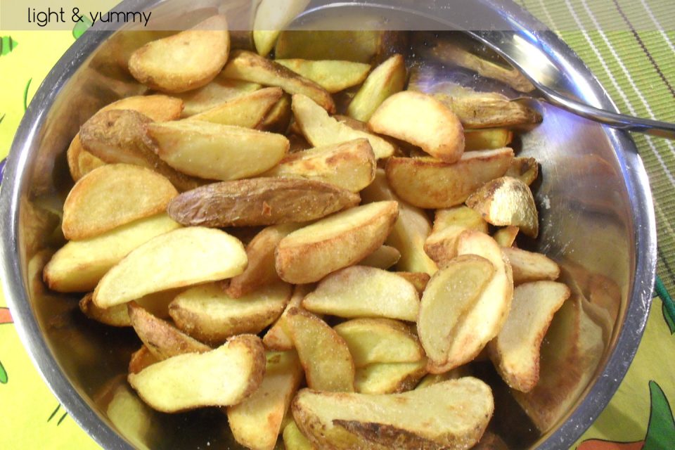 Very crunchy chips, recipe for oven or Airfryer, Light & Yummy