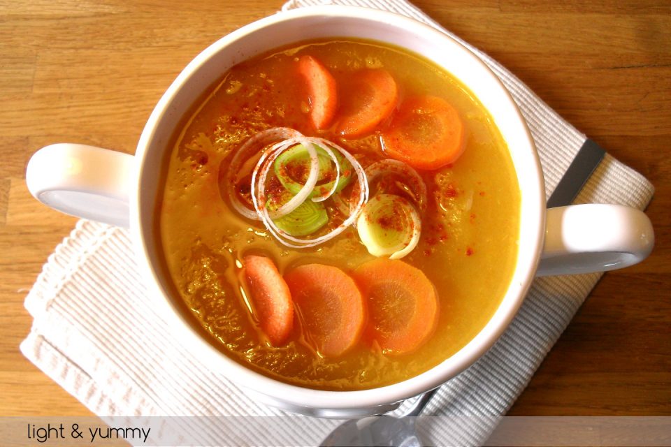 Vegetable detox soup, Light & Yummy